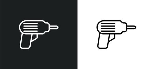 perforator icon isolated in white and black colors. perforator outline vector icon from general collection for web, mobile apps and ui.