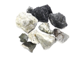 coal isolated on white background