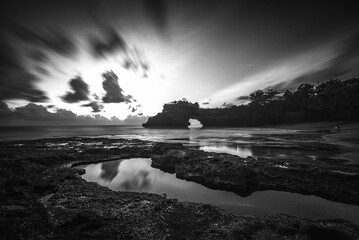 Blackwhite landscape photos at Bintan Island Indonesia