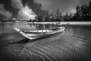 Blackwhite landscape photos at Bintan Island Indonesia - 623516951