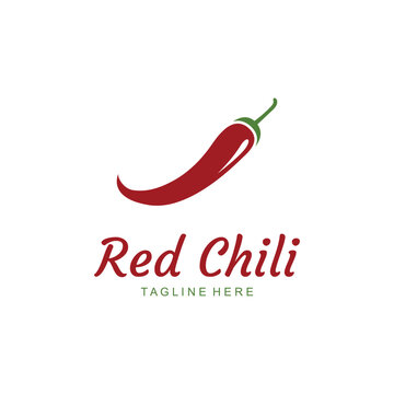 Spicy Red Chilli Logo Icon