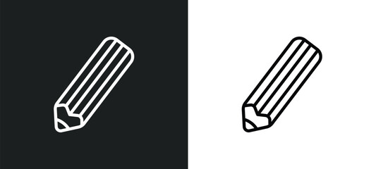 edit pencil icon isolated in white and black colors. edit pencil outline vector icon from education collection for web, mobile apps and ui.