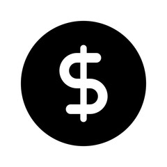 dollar glyph icon