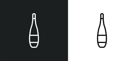 orujo icon isolated in white and black colors. orujo outline vector icon from culture collection for web, mobile apps and ui.
