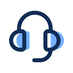 support filled line icon