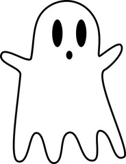 cartoon ghost