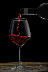 a good glass of Chianti wine