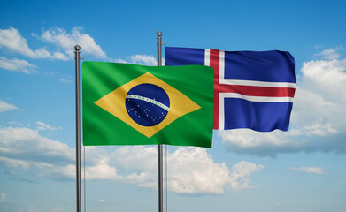 Iceland national flag
