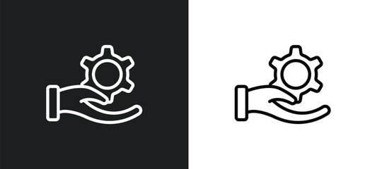 revenue icon isolated in white and black colors. revenue outline vector icon from business and analytics collection for web, mobile apps and ui.