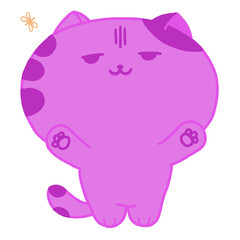 Pink cat