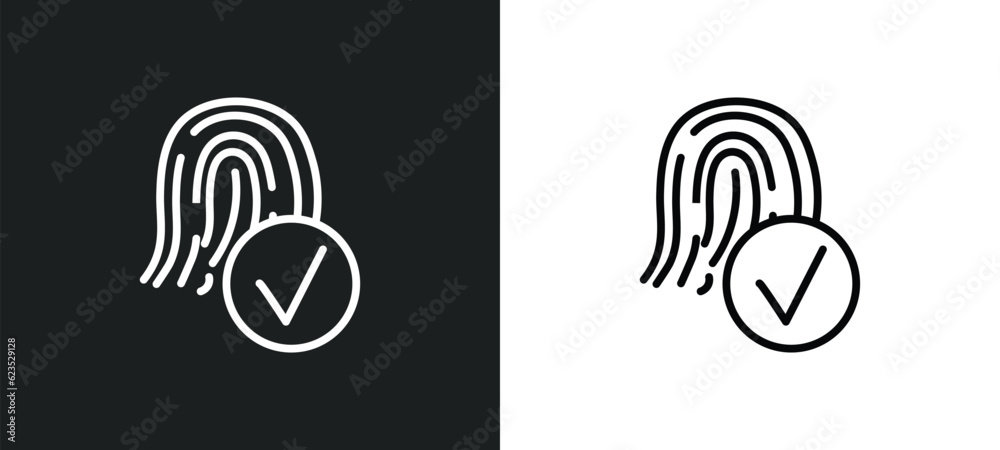 Poster biometrics icon isolated in white and black colors. biometrics outline vector icon from artificial i