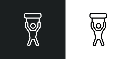 revolt icon isolated in white and black colors. revolt outline vector icon from army and war collection for web, mobile apps and ui.