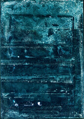 Cold Dark Grunge Textures Overlay 1