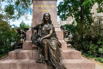 Felix Mendelssohn Bartholdy Leipzig, Dankmal