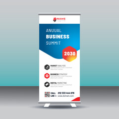 Roll Up Banner Template