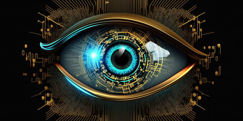 Digital Eye Data Network and Cyber Security Technology - Generative AI