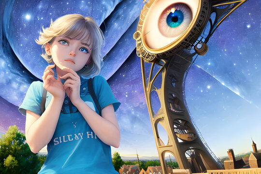 people being watched by government that is fantasized. Generative AI