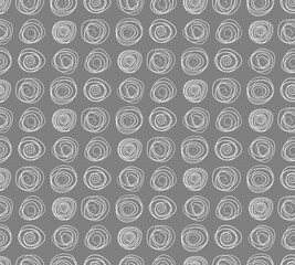 Casual swirly circles pattern -- universal endless surface design suitable for printing on textiles, paper and plastic.