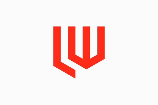 initial LW Vector Logo Premium 