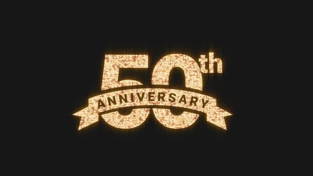 50th anniversary celebration animation