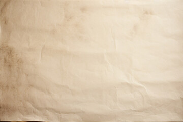 Old pale yellow paper background texture. Wallpaper or backdrop.