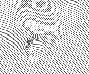 Abstract wave lines background 
