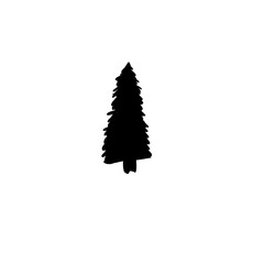 Fir Tree Silhouette