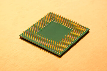 Chipset for computer. electronic component of computer technology. computer industry