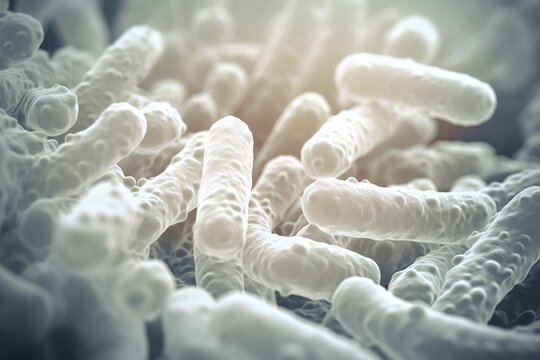 lactobacillus closeup.
