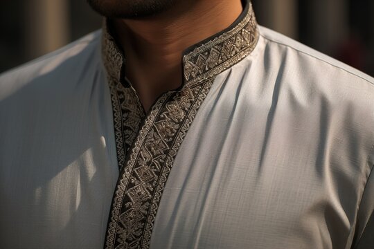 kurta close up.