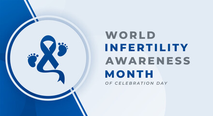 World Infertility Awareness Month Vector Design Illustration for Background, Poster, Banner, Advertising, Greeting Card
