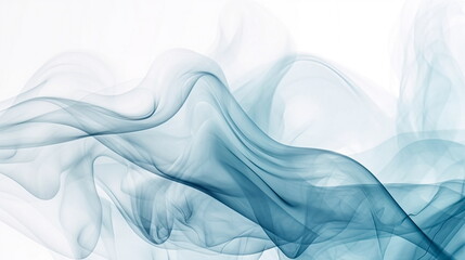 Abstract smoke moves on a white background. Background from the smoke of vape
