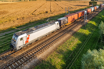 Cargo train. © Tomasz Warszewski