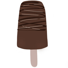 Chocolate ice cream 
