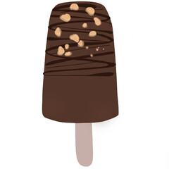 Chocolate ice cream 