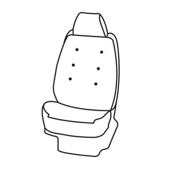 Car seat icon
