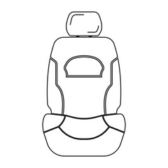 Car seat icon