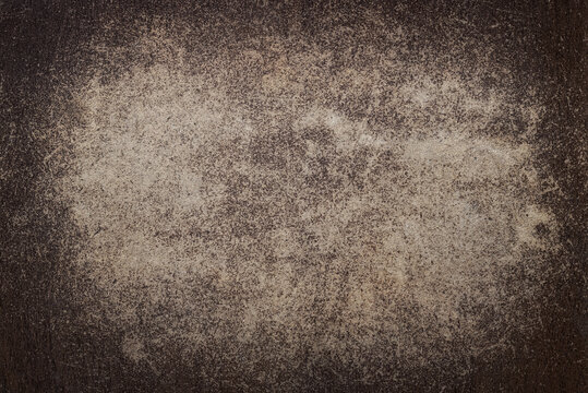 Old shabby wood fibrous plate, background pattern.