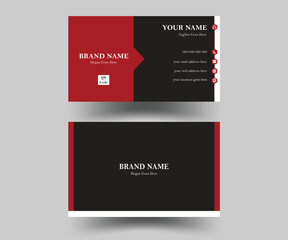 Naklejka na ściany i meble Creative business card template design 