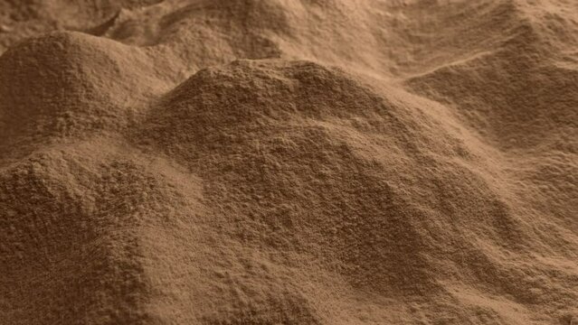 Moving Over Chocolate Powder