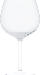 Side view of wineglass