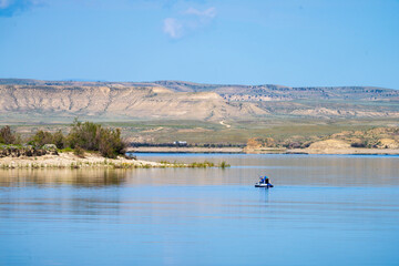 Flaming Gorge Reservoir in Northern Utah and Southern Wyoming.