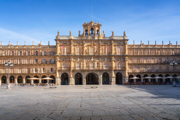 Plaza Mayor Square - Salamanca, Spain © diegograndi