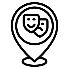 pin, map, locations, maps and location, placeholder, navigation, gps, Pointer, place, position,  travel, location pin, map point, map location