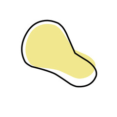 Amoeba organic blob shape
