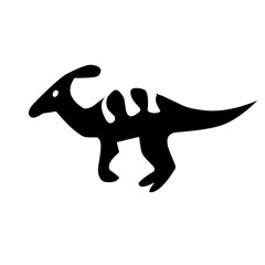 Dinosaur silhouette 