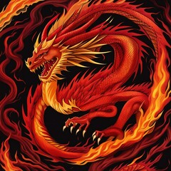 fire dragon