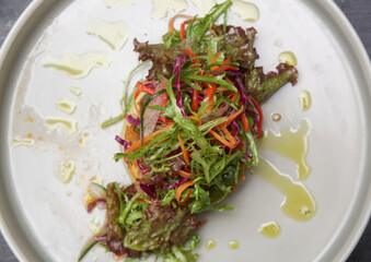 Exquisite dish, creative restaurant meal concept, fine dining food