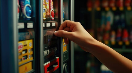 Vending machine display