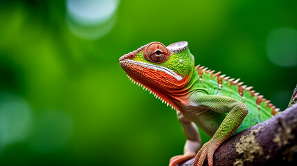 Fototapeta premium Chameleon « Generative AI, Generative, AI »